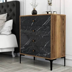 Hanah Home Komoda Lizbon 541 76x90,7x40cm Orah