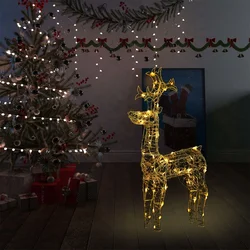 Ukrasni božićni sob s 90 LED žarulja 60 x 16 x 100 cm akrilni