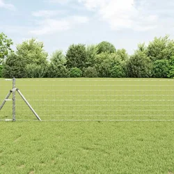 vidaXL evropska ograja 0,4 x 10 m Pocinkano jeklo