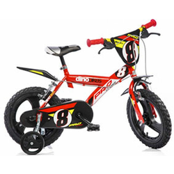 Jackson Ultima Dino bikes rdeče - 14 otroško kolo