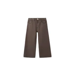 MANGO KIDS Kavbojke STAR temno rjava