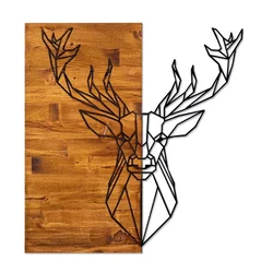 Wallity Zidna dekoracija Deer 1, 56x58cm
