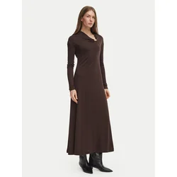BOSS Vsakodnevna obleka 50568606 Rjava Regular Fit