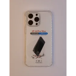 Maska za iPhone 14 Pro Max transparent sa ojačanim ivicama