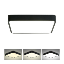 Brilagi - LED plafonsko svetlo POOL SQUARE LED/36W/230V 40x40 cm crno