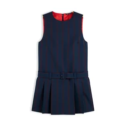 Tommy Jeans Obleka temno modra/merlot