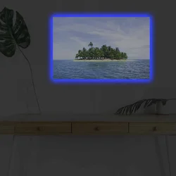 Zidna slika sa LED osvetljenjem 4570DHDACT-126, 45x70 cm