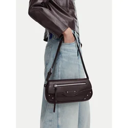 Ročna torba JENNY CEO-JNY-M-018-10 Temno rjava