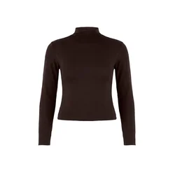 Trendyol Curve Ženska bluza Tbbaw26Af00113, Braon