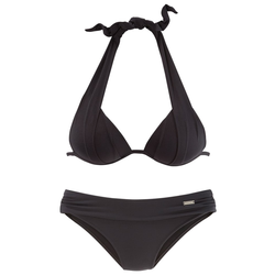 LASCANA Bikini, črna