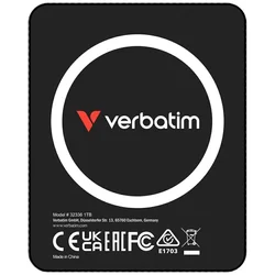 Zunanji SSD Verbatim SnapBack Ultra Slim - 1 TB, črn