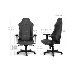 NOBLECHAIRS HERO TX Gaming stolica antracit