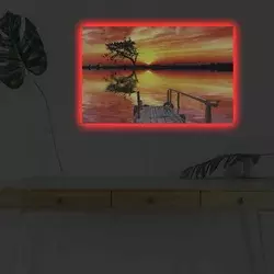 Wallity Slika sa LED osvetljenjem 4570DHDACT-114, 45x70 cm