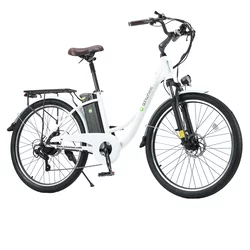 ISINWHEEL Klasično električno kolo iSinwheel U2 - 26 - 350W 36V 13Ah - Vožnja na delo - Bela, (21960241)