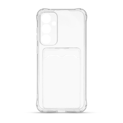 Maska za telefon WALLET za Samsung S23 FE, Bela
