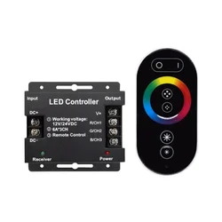 Kontroler za RGB LED trake, touch daljinski 216W