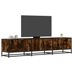 TV ormarić boja dimljenog hrasta 180x35x41 cm konstruirano drvo
