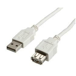 ROLINE kabel VALUE USB2.0 TIP A-A M/F 11.99.8949 1.8m