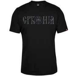 Muška majica kratkih rukava Oplenac, Crna