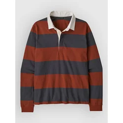 Patagonia Rugby Long Sleeve moška majica rusty red