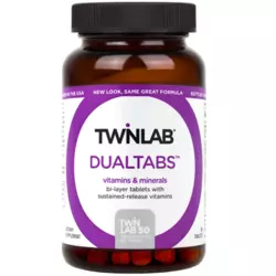 TWINLAB DUALTABS 18 VITAMINA/13 MINERALA TABLETE A60