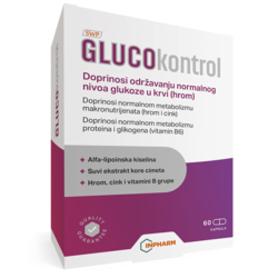 Inpharm Glucokontrol, Za normalan nivo glukoze, 60 kapsula