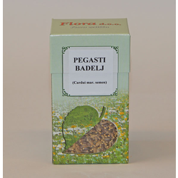 FLORA Zeliščni čaj PEGASTI BADELJ 150 g
