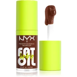 NYX Professional Makeup Fat Oil Lip Drip olje za ustnice 4.8 ml odtenek rjava