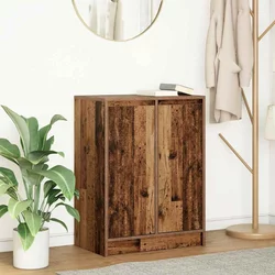 Komoda boja staro drvo 57x34x76 cm od konstruiranog drva