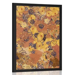 Plakat abstrakcija navdihnjena po G. Klimtu - 30x45 silver