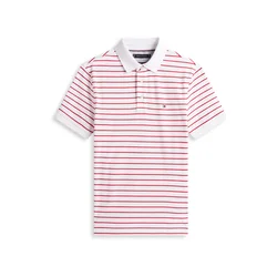 TOMMY HILFIGER Majica CORE 1985 rdeča/bela