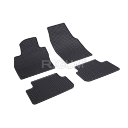 Rigum Tipske gumene patosnice za Volkswagen Sharan 7M 2010, Crne