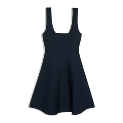Bershka Obleka marine