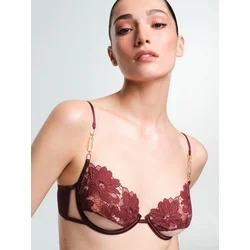 Penti Nedrček BHs & Bralettes burgund