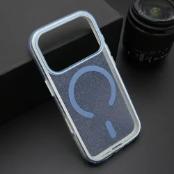 Futrola CRYSTAL MagSafe za iPhone 17 Pro/ plava