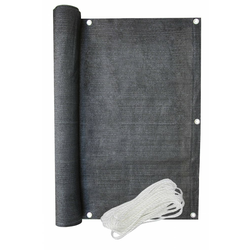 Balkonski paravan 0,8x5m 90% Balcone Dark Grey