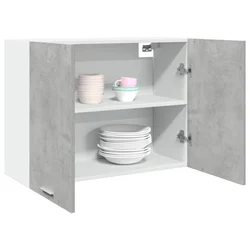 Viseći ormarić Lyon Betonsko sivi 80x31x60 cm Inženirsko drvo