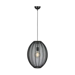 Markslöjd 108795 - Luster na sajli FLORENCE 1xE27/40W/230V crna