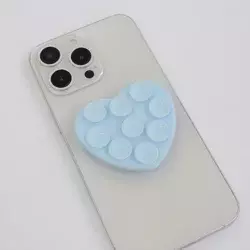 Popsocket Octobuddy Heart svetlo plavi