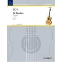 SOR : note 12 STUDIES FOR GUITAR OP.6