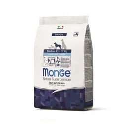 Monge hrana za pse Medium Puppy/Junior - Piletina 800g