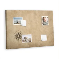 tulup.si Plošča iz plute Compass canvas 100x70 cm Barvito zatiči