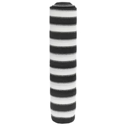 Mreža za privatnost antracit i bijela 1 x 25 m HDPE 75 g/m2