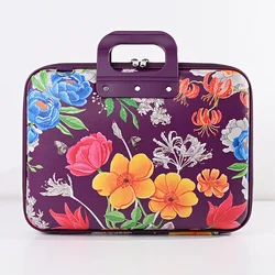 Torba za laptop Fashion Peony 16 ljubičasta
