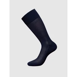 zd ZERO DEFECTS Nogavice 100% Mercerized cotton mornarska