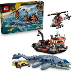 LEGO Jurassic World Mosasaurus Boat Mission 77983