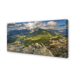 tulup.si Slika na platnu Gorsko jezero 140x70 cm