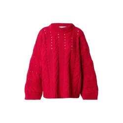 Twinset Pulover rdeča