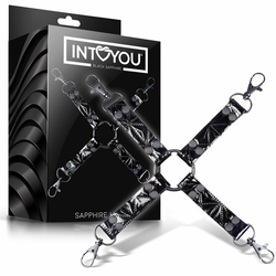 HOG TIE Sapphire Black Vegan Leather Black