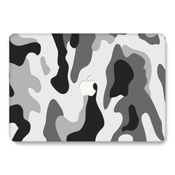 Etui za MacBook Pro 13 3rd Gen (A1425, A1502) Pattern - black camo